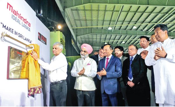 Mahindra Ideal Lanka opening and network expansion project
